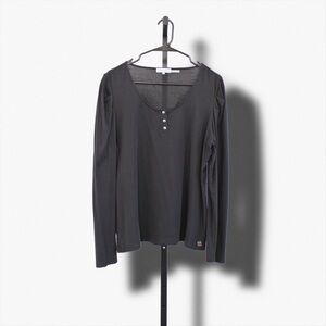 Calvin Klein Black Long Sleeve Tee